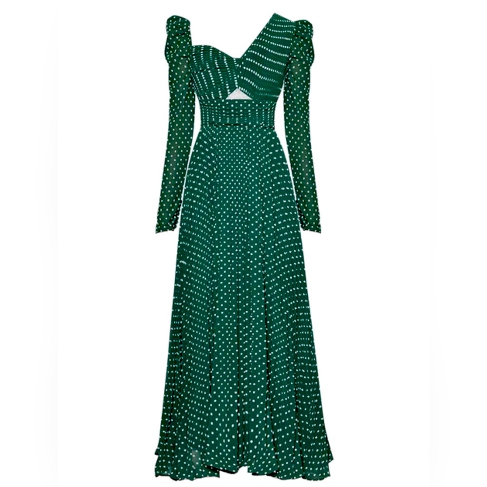 SOPHIE POLKA DOT MIDI DRESS